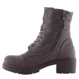 Botas Cinza Workery Camurça cinza TS10 Cinza 1