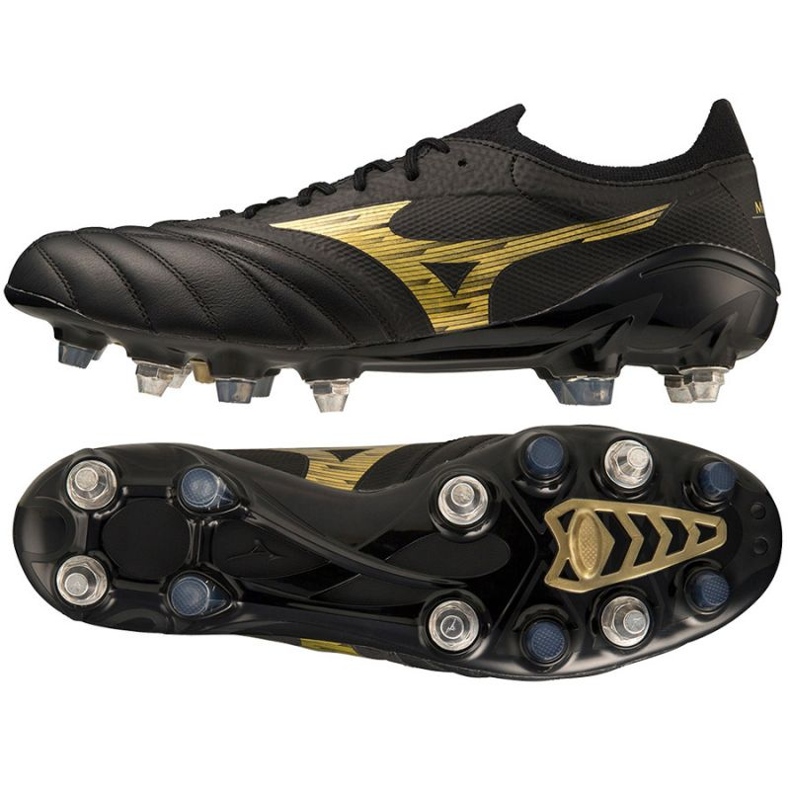 Sapatos Mizuno Morelia Neo Iv Beta Elite Mix Sg P1GC234250 preto 1
