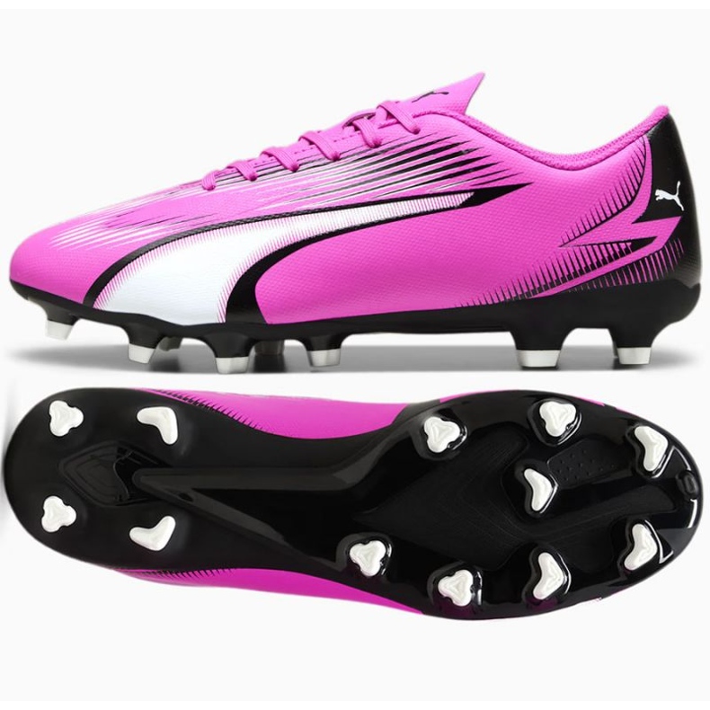 Puma Ultra Play FG/AG M 107763 01 sapatos rosa 1