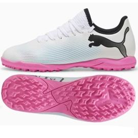 Tênis Puma Future 7 Play Tt Jr 107737 01 branco 1