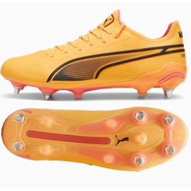 Sapatos Puma King Ultimate MxSG 107562 04 laranja 1