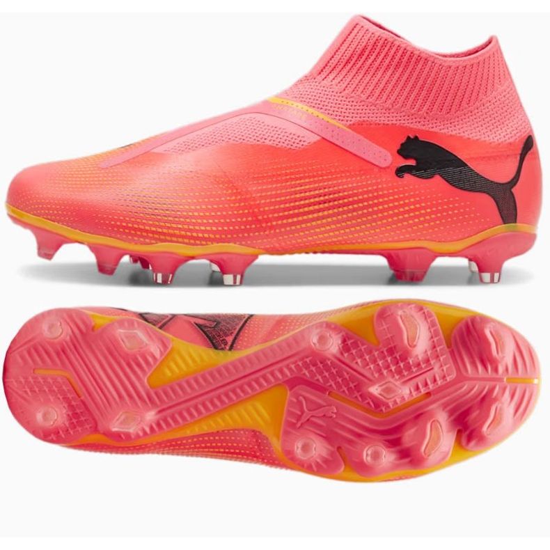 Tênis Puma Future 7 Match+ Ll FG/AG 107711 03 rosa 1