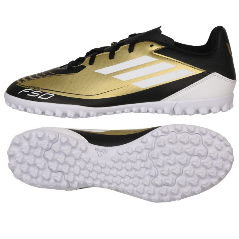 Tênis Adidas F50 Club Messi Tf M IG9330 dourado 1