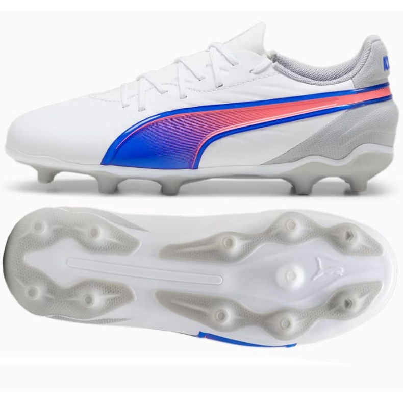 Tênis Puma King Match FG/AG 108048 02 branco 1