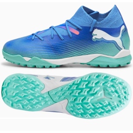 Puma Ultra 7 Match TT+ Sapatos médios 107948 01 azul 1
