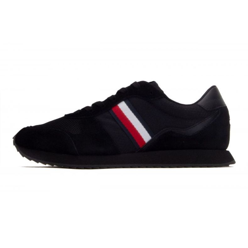 Sapatos Tommy Hilfiger Runner Evo Mix M FM0FM04699 Bds preto 1