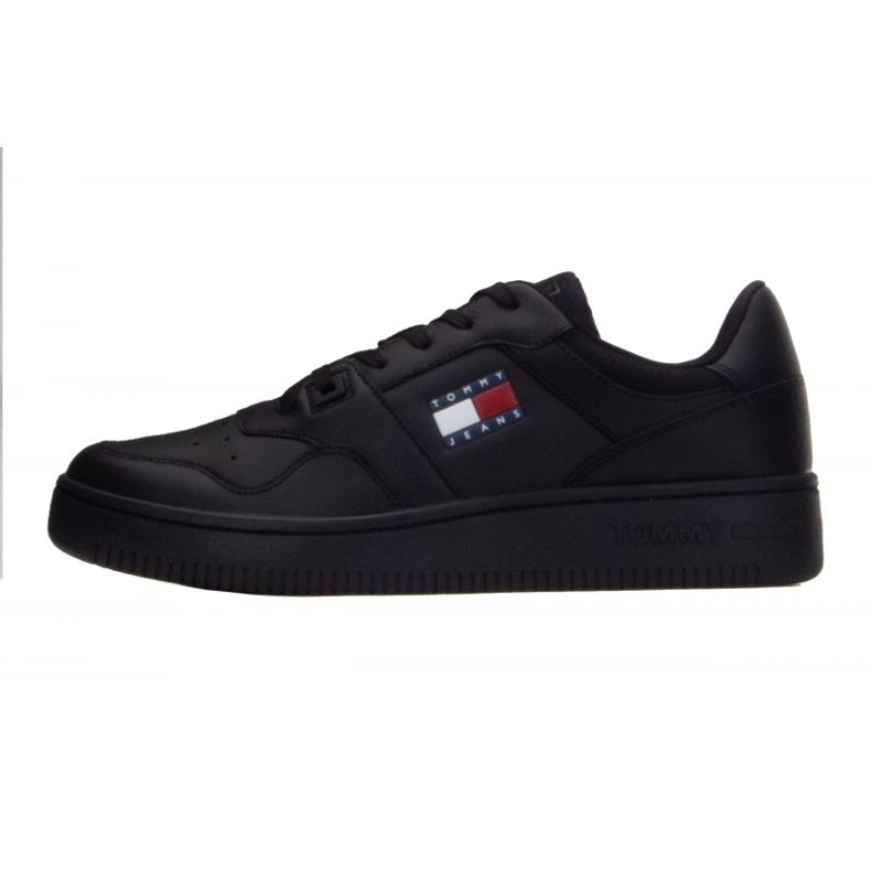 Tommy Hilfiger Retro Basket Ess M EM0EM00955 Sapatos Ogk preto 1