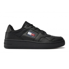 Sapatos Tommy Hilfiger Retro Basket Ess EM0EM01395BDS preto 1