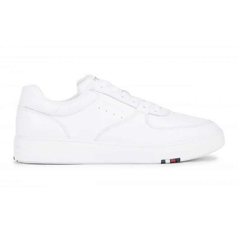 Sapatos Tommy Hilfiger Modern Cup Corporate Lth M FM0FM04941YBS branco 1