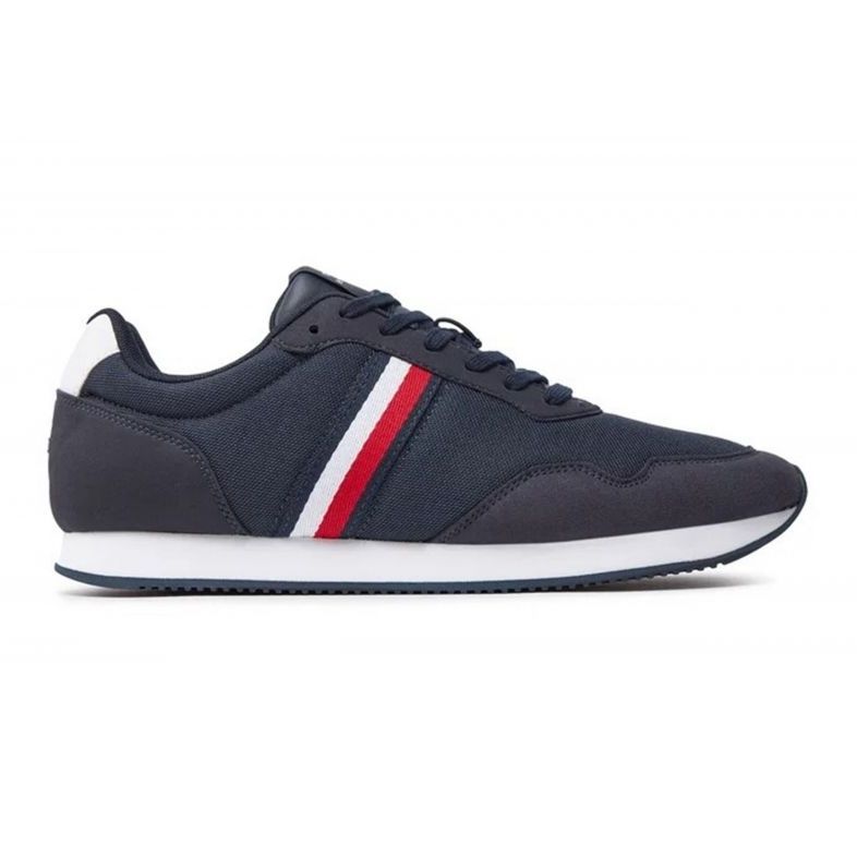 Sapatos Tommy Hilfiger Lo Runner Mix M FM0FM04958DW5 preto 1