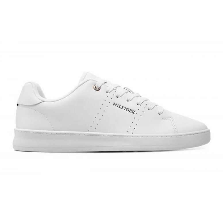 Sapatos Tommy Hilfiger Court Cupsole Rwb Lth W FM0FM04966YBS branco 1