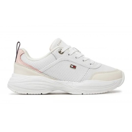 Sapatos Tommy Hilfiger Chunky Runner W FW0FW078180LA branco 1