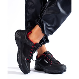 Calçado de trekking feminino SOFTSHELL Outdoor DK 1096 preto 1