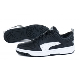 Puma Rebound Layup Lo Sl Jr 370490 02 preto 1