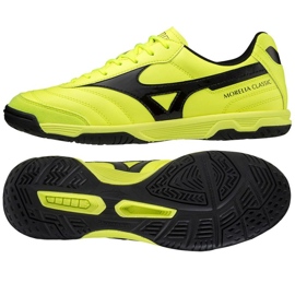 Chuteiras Mizuno Morelia Sala Classic Q1GA220245 amarelo amarelos 1