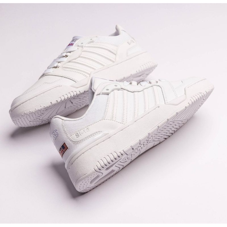 Sapatos rivais K-Swiss SI-18 08531-101 branco 2