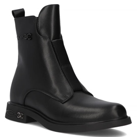 Filippo DBT6527/24 Botas de couro Bk, pretas preto 1