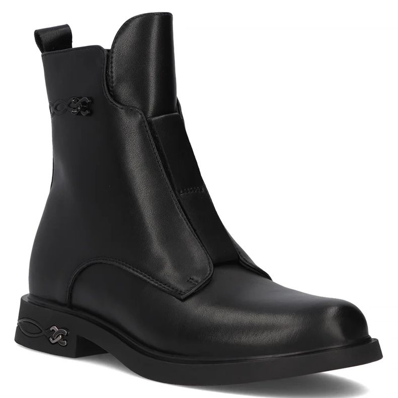 Filippo DBT6527/24 Botas de couro Bk, pretas preto 1
