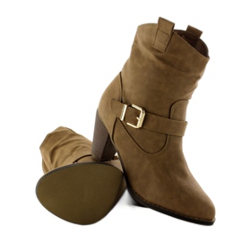 Botas sutis 3133-12A Cáqui 2