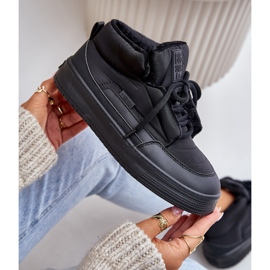 Tênis isolado feminino Big Star OO274A530 preto 3