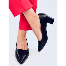 Crafts Sapatos pretos de salto baixo 2