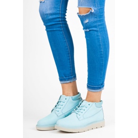 Vices Botas na plataforma azul 2