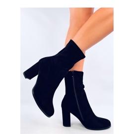 Poulter Botins de camurça preto - Inello 1