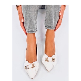 Bailarinas ursinhos de pelúcia brancas branco 1