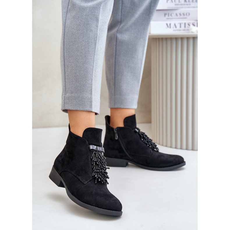 S.Barski HY42-715 Botas pretas preto 1