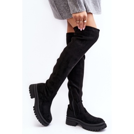 Botas Modelo 23KZ35-6494 Pretas preto 1