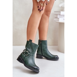 Botins Zazoo 60480 Verde Escuro 1