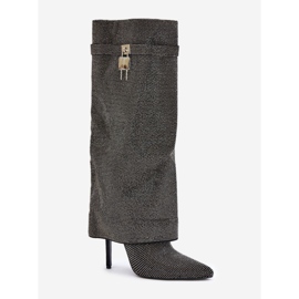 Botas pretas modelo C-337 preto 2 Botas pretas modelo C-337 preto 2