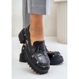 Calçado Modelo Da MR880-103 Laca Preta preto 1