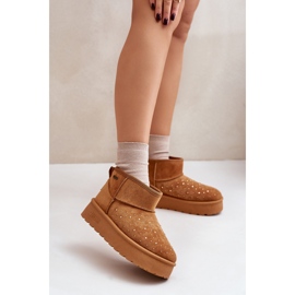 Botas de neve modelo Big Star Camel marrom 1