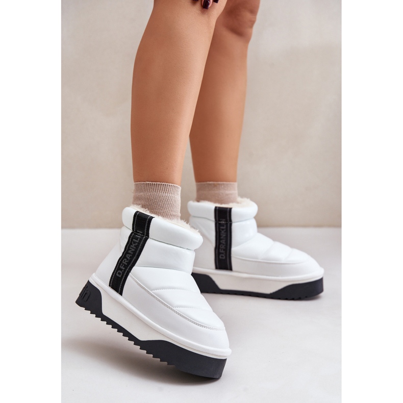 D.Franklin DFSH371011 Botas de neve brancas branco 1