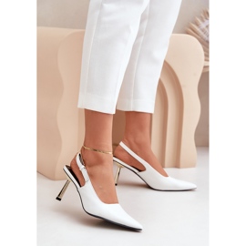 Stilettos Modelo CH878 Branco 1