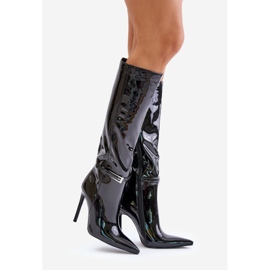 Botas pretas modelo C-334 preto 1