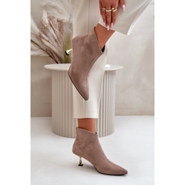 Botas Modelo GP13 Bege Escuro 1