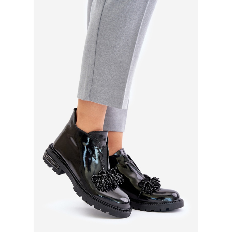 Modelo Da LZ42-036 Botas pretas preto 1