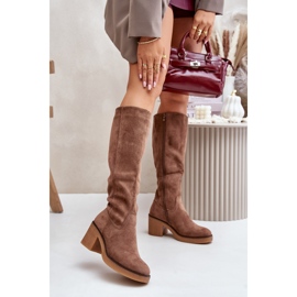 Jezzi Botas Modelo RMR2460-22 Marrom castanho 1
