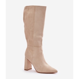 Step in style Botas Modelo Lannetea MVP315 Bege Claro - Entre com estilo 2