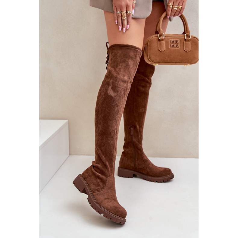 Botas Modelo LQ-39 Marrom castanho 1