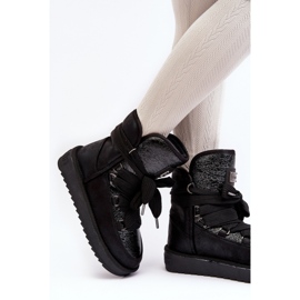 Botas de neve Modelo DFSH370006 Pretas preto 2