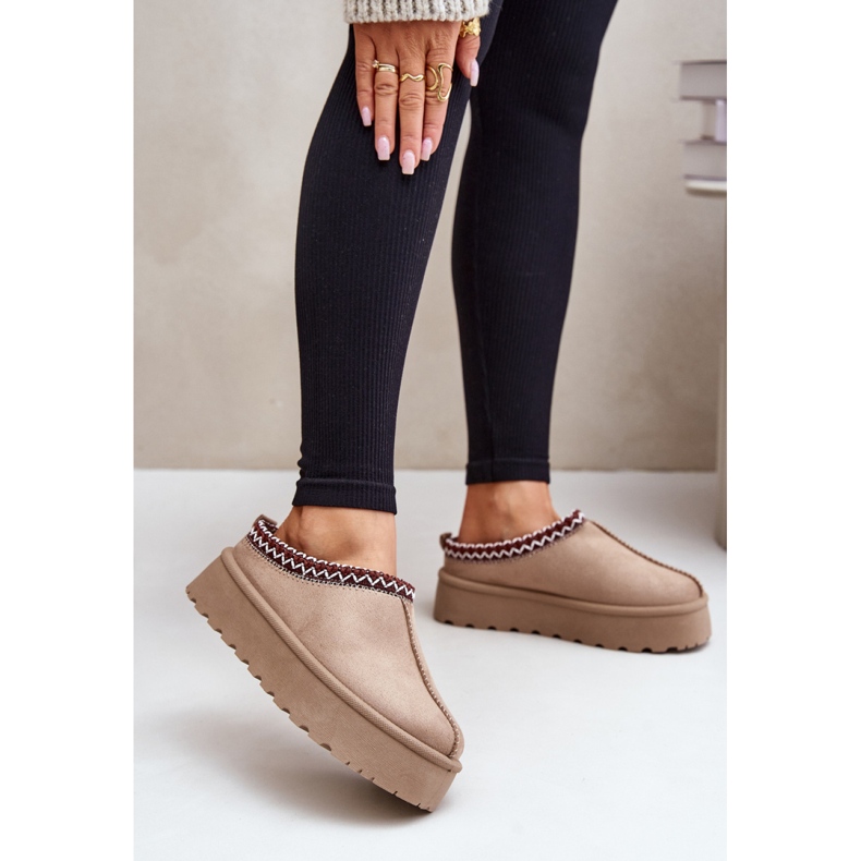 Botas de neve Modelo VL242P Bege Claro 1