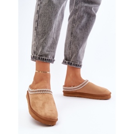 Chinelos de camelo Inblu FX000021 marrom 1