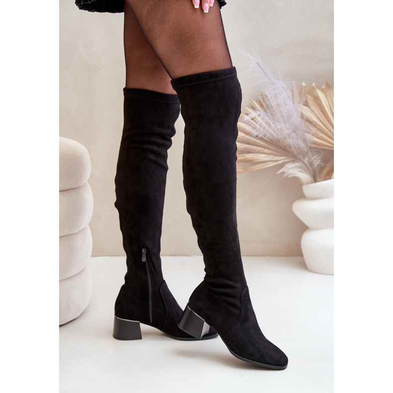 Modelo LQ-53 Botas pretas preto 1
