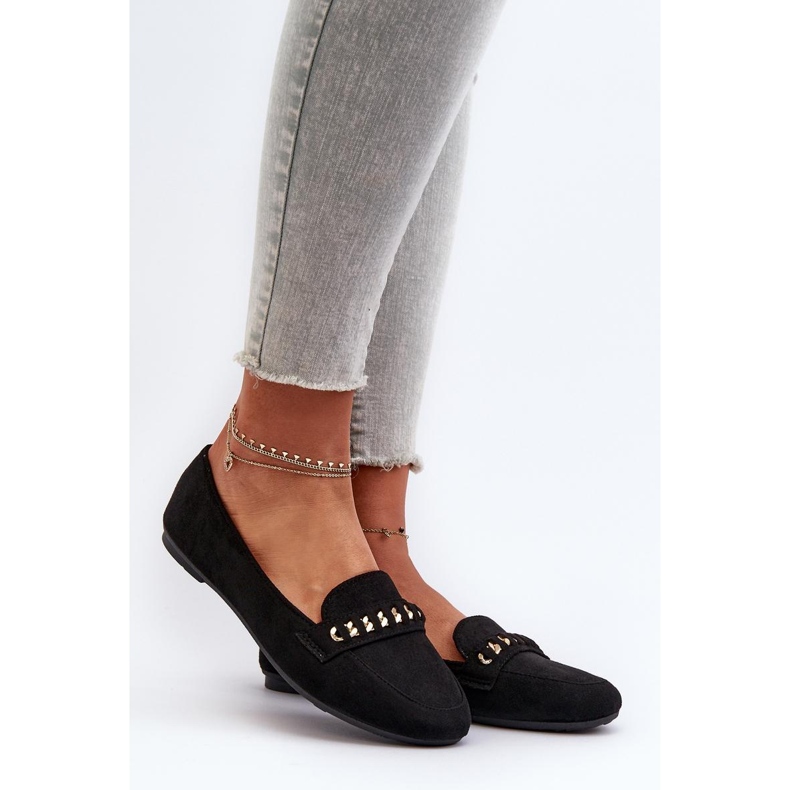 Mocassins Modelo 9988-73 Preto 1