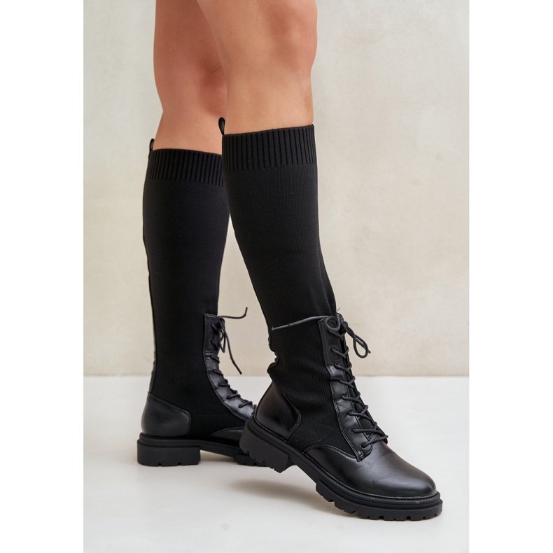 Botas Modelo 68129 Pretas preto 1