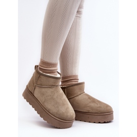Botas de neve modelo 20216-4D Verde 1