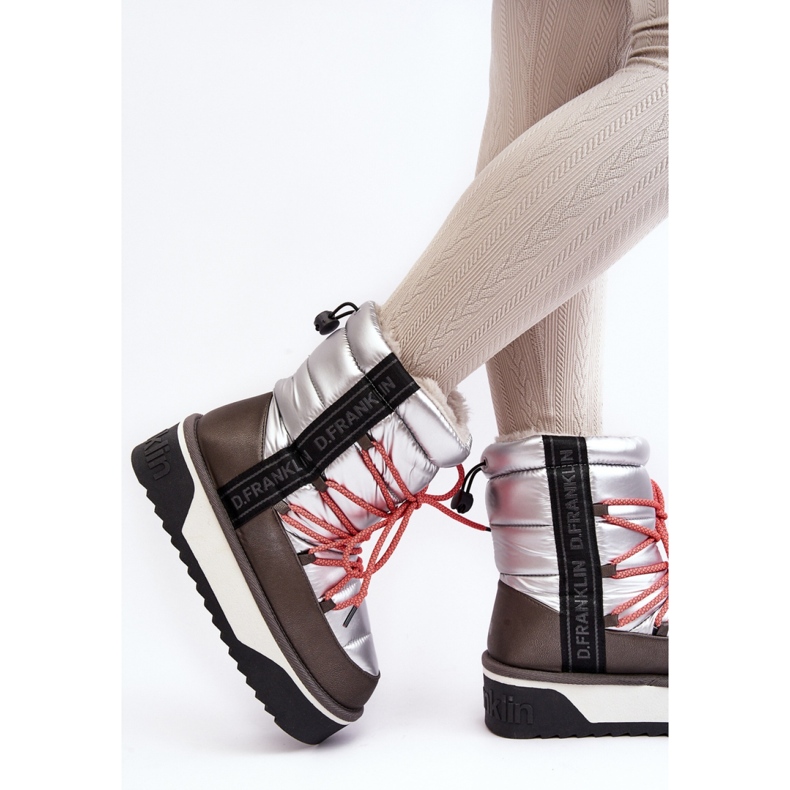 DFSH371006 Botas de neve prateadas prata 2